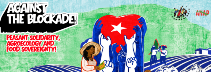 Kuba-Solidaritätsaufruf von LaViaCampesina, Blockade brechen, Kuba verteidigen, Nuestra América Convoy, Gaza-Hilfsflotte, Thunberg, Trump, Italiens Lächeln & das LVC Kuba-Blockade brechen - Aktueller Solidaritätsaufruf von La Via Campesina